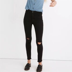 Madewell Roadtripper 10" High Rise Jeans Womens 26 Black